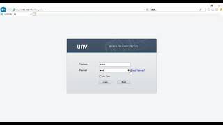 How to setup system of UNV IPC about basic operations [upl. by Halet]