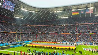 🏈🇩🇪 Deutschland Nationalhymne I NFL Munich Game 2024 I Carolina Panthers vs New York Giants [upl. by Cleopatra603]