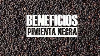 Los Increíbles Beneficios de la Pimienta Negra para Adelgazar y la Salud 👌 [upl. by Stock194]