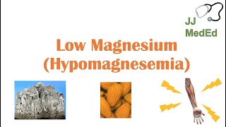 Low magnesium Hypomagnesemia  Causes Symptoms Treatment  amp Role of Magnesium Dietary Sources [upl. by Susej]