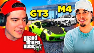 TheDonato y RdJavi en CARRERAS DE GTA [upl. by Leinto899]