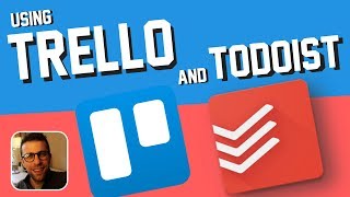 How I Use Trello  Todoist together ✅ [upl. by Naejamron]