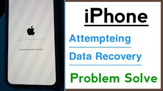 iPhone Stuck On Attempting Data Recovery Screen Problem Solved [upl. by Wera163]