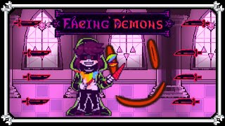 StoryShift Facing Demons Genocide Chara Fight Completed DEVILOVANIA  Undertale Fangame [upl. by Airotkiv]