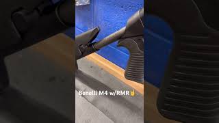 Benelli M4 with RMR extended tube adjustable stock benelliusa gunsmithing scottsdale phoenix [upl. by Eckhardt]