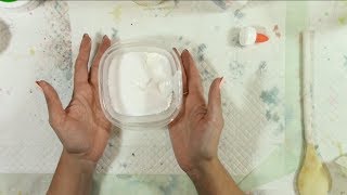 DIY Dollarstore Gesso using Cornstarch [upl. by Merideth85]