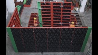 WALL SYSTEM FORMWORK [upl. by Reiser]