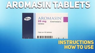 Aromasin tablets how to use Mechanism of action Uses Dosage Side Effects [upl. by Vashtia]