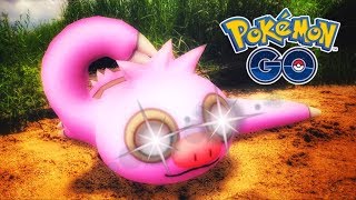 CATCHING SHINY SLAKOTH IN POKÉMON GO COMMUNITY DAY w Shiny Vigoroth amp Slaking [upl. by Lowney]