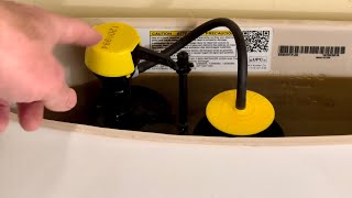 Toilet won’t stop running water adjusting float for fix [upl. by Monsour]