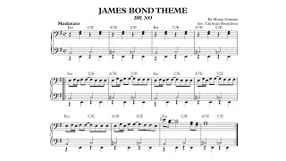 James Bond Theme  Piano [upl. by Eelannej]