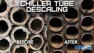 Chiller Descaling with RYDLYME Biodegradable Descaler [upl. by Fiedling]