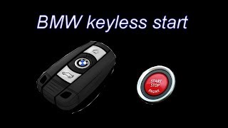 how to start a BMW e90 without the key [upl. by Tnilc]