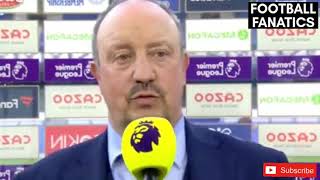 Everton vs Norwich City 20  Rafa Benitez post match Interview 🔥 [upl. by Elleniad]