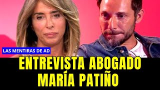 Las Mentiras de AD Entrevista Abogado María Patiño [upl. by Yelserp591]