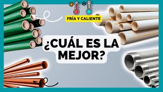 ¿Qué tubería debes elegir en tu casa PVC CPVC PPR COBRE ¿Cuál es mejor ¿Cuál es la peor [upl. by Drape444]