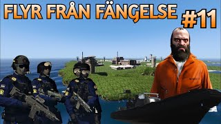 FLYR FRÅN FÄNGELSE I GTA 11 FLYKTEN [upl. by Nohsauq369]