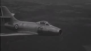 Dassault MD452 Mystère first prototype in 1951 [upl. by Bernete]