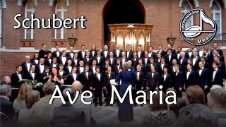 Schubert — Ave Maria soprano  male choir [upl. by Edette]