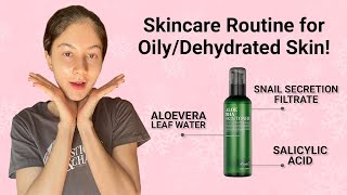 Skincare Routine For Oily Dehydrated Skin  SkinOreal  Skincare Tips [upl. by Hsuk747]