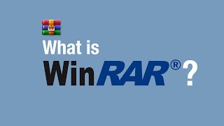 What is WinRAR [upl. by Docilla]