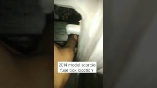 2014 model Scorpio fuse box locationscorpiofuseloctionautomobile trendindgoalsviralvideofeed [upl. by Ika]