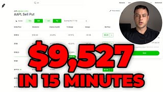 Watch Millionaire Trader Sell Puts Live Selling put options for beginners [upl. by Asquith]