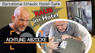 Sicher im Hotel VON WEGEN 😩 Safe inklusive Bargeld einfach weg  Achtung Abzocke  Kabel Eins [upl. by Sessylu358]