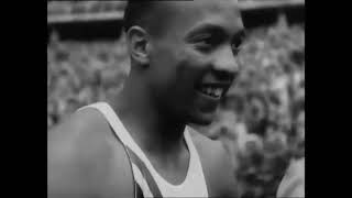 Jesse Owens Wins 100m Gold  Berlin Olympics 1936 [upl. by Jerroll]