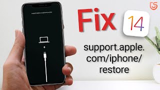 How to Fix supportapplecomiphonerestore on iOS 14 iPhone 11 Pro11XRX 876S [upl. by Klarrisa78]