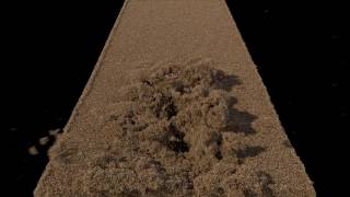 Realflow 10 Sand RnD [upl. by Aitenev]