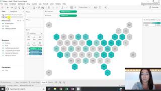 Tableau Tutorial Tuesday Week 14 Howto create a hex map [upl. by Laerdna]