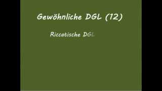 Gewöhnliche Differentialgleichungen 12 Riccatische III [upl. by Namso662]