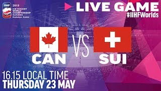 CanadaSwitzerland  Quarterfinals  Full Game  2019 IIHF Ice Hockey World Championship [upl. by Orlantha]