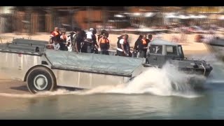 Amphibious Military Truck  Algarve Portugal [upl. by Idahs]