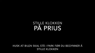 Stille klokken på Prius [upl. by Mayes]