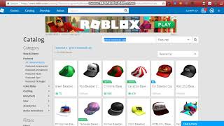 List Of 2007 Roblox Hats In The Catalog Part 1 [upl. by Bryn]