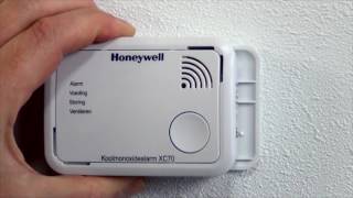 Hoe kan ik een koolmonoxidemelder plaatsen  Honeywell Home [upl. by Maillil]