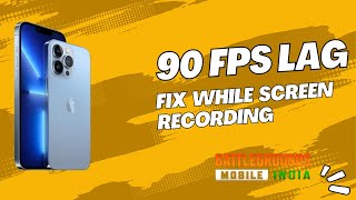 How To Fix 90 Fps lag on iPhone 13 ProMax amp 14 ProMax While recording [upl. by Adnahsar]