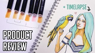 Spectrum Noir Markers  HONEST REVIEW [upl. by Atekihs468]