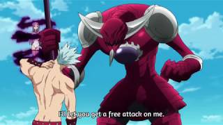 Ban vs Galand Full Fight  Ban Best Fight  Nanatsu no taizai [upl. by Gorlin]