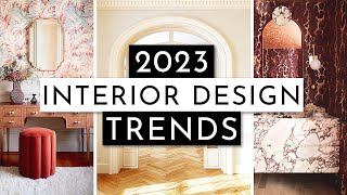 TOP INTERIOR DESIGN TRENDS 2023  ✨yay✨ [upl. by Ahsilahs]