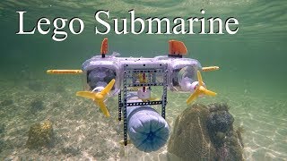 Lego Submarine MOC Atlantic Ocean Adventure [upl. by Guyon669]