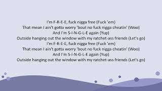 GloRilla  FNF Lyrics [upl. by Kennett582]