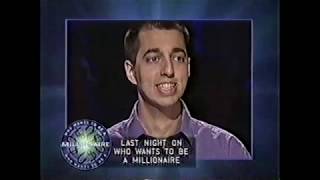 Who Wants to be a Millionaire August 99 series Episode 3  8181999 [upl. by Ngo]