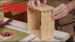 Make a Dovetail Box in 12 Minutes  WOOD magazine [upl. by Ahsikat]