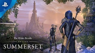 The Elder Scrolls Online Summerset  Gameplay Launch 4K  PS4 [upl. by Nhguavahs498]