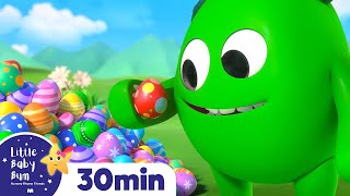 Rainbow Hopping Bunnies  Happy Easter  Nursery Rhymes and Kids Songs  Little Baby Bum Classics [upl. by Anneirda755]