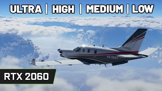 Microsoft Flight Simulator 2020  RTX 2060 1080p  All Settings [upl. by Jeffery]