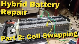 Hybrid Battery Reconditioning Part 2 Cell Swapping amp Load Testing [upl. by Priest598]